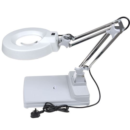 Настольный ремонт 10х20 увеличительное стекло светодиодная настольная лампа