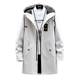 Trendy autumn and winter jacket with velvet thickened windbreaker