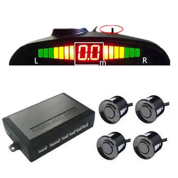 Tmall store car reversing radar crescent screen lcd screen