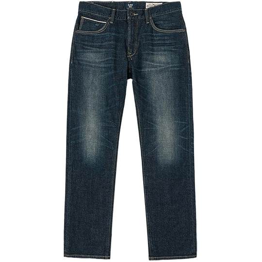 【张凌赫代言】Lee商场款25冬新726标准直筒日本Kaihara男牛仔裤