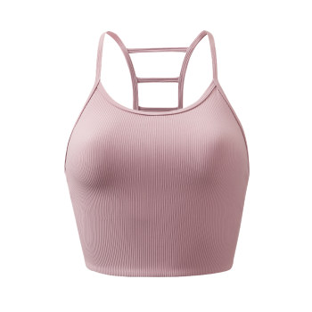 Runaway Loli Sports Bra ຜູ້ຍິງ Hollow Beauty Back Vest Breathable Training Bra Yoga Fitness Clothes