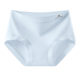 Developmental teenage girl's pure cotton antibacterial underwear with extended crotch