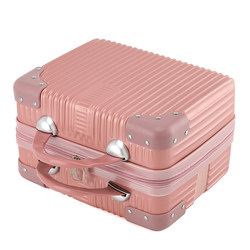 Password Suitcase Small Portable 14-inch Women's Cosmetic Bag Hangable Suitcase Storage Bag ຄວາມຈຸຂະຫນາດໃຫຍ່ 16 Suitcase