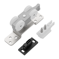 German Hafele HAFELE sliding wooden door sliding door track pulley hanging wheel slide sliding door silent hanging pulley