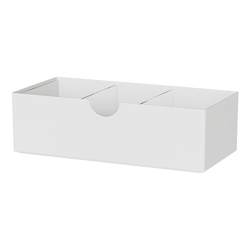 Mirror cabinet storage box cosmetics remover cotton storage rack bathroom bathroom desktop organizing box partition square