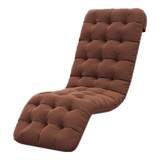 折叠躺椅专用坐垫可拆洗珍珠棉座套秋冬午睡靠背藤摇椅子四季通用