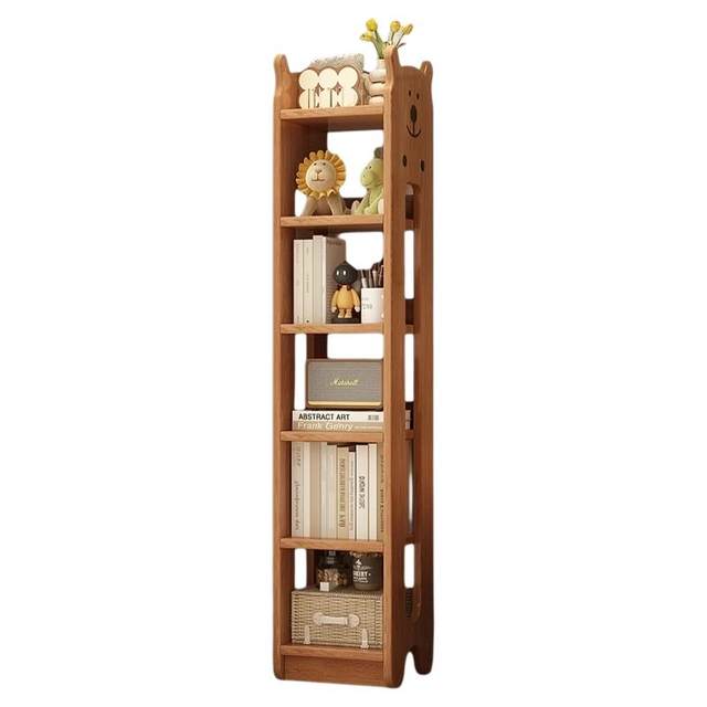 Thickened and bold - Solid wood paintless bookshelves - Reject formaldehyde