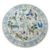 Rainforest Wonderland Wool Round Carpet