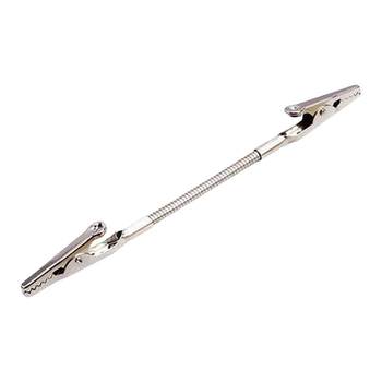 Double-headed crocodile clips with high temperature resistance, scald and breakage resistance