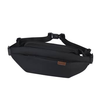 Water-repellent multifunctional fashionable casual chest bag and waist bag