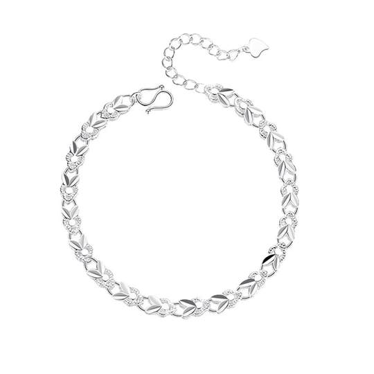 S999 pure silver anklet girl birthday gift for girlfriend