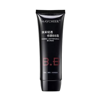 Meixier bb cream concealer ຂອງແມ່ຍິງກັນນໍ້າ, ກັນເຫື່ອ, ບໍ່ແຕ່ງຫນ້າ, ມີຄວາມຊຸ່ມຊື່ນຍາວນານ, ຄວບຄຸມຄວາມມັນ, ປົກປິດຈຸດ, ປັບສີຜິວໃຫ້ສົດໃສ bibi cream