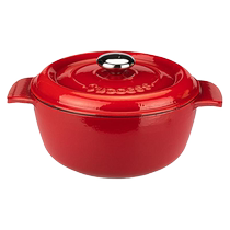 Morden Housewife Enamel Pan Cast-fer Pan Saucepan Stew for Home Casserole Soup Pot Soup for non-stick cookers Cookers Cooking Pan