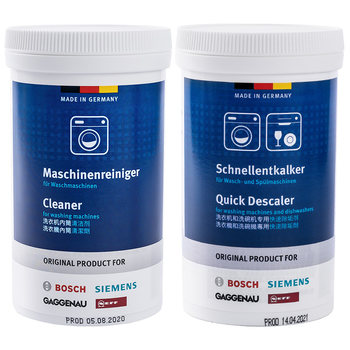 Siemens bosch washing machine drum set to remove odor