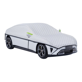 Nano ice crystal sun protection car cover can be used in all seasons