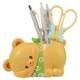 Cute Bear Pen Holder Emotional Stability Healing Decoration Office Desk Station Decoration Creative Gift for Girls