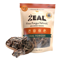 ZEAL New Zealand imported dog snacks teeth grinding training rewards nutritious and nutritious dog air-dried snacks beef tongue 85g