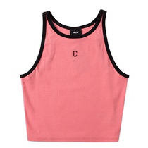 MLB Official Lady Casual Vest Lady 2024 Summer New Loose Sleeveless T-shirt Sportswear Breathable Harness