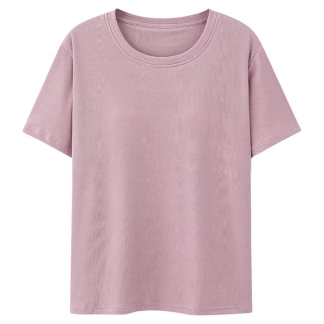 Langsha modal women's pajama top with padded breast pads