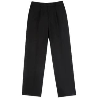 Hong Kong style autumn straight-leg trousers with drop feel for men