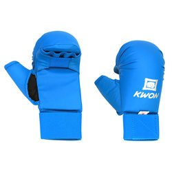 Daolang German Kwon Brand Karate Gloves Training Gloves Protective Gloves Arm Guards for Adults and Children Red and Blue