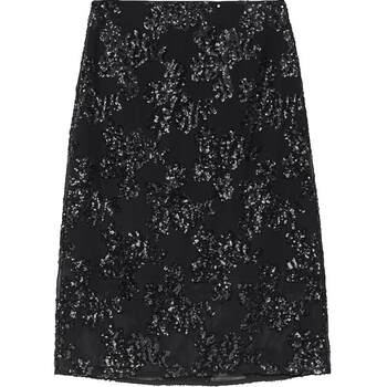 Vero moda outlet skirt ຜູ້ຍິງລະດູຮ້ອນປີ 2026 ຮູບແບບໃໝ່ທີ່ຕິດກັນເປັນລາຍໃບລຽບ ເນື້ອໜັງສະຫງ່າງາມ