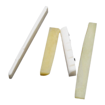 Ox bone saddle bridge folk guitar bridge acoustic guitar upper saddle lower saddle low string spacing improves tone