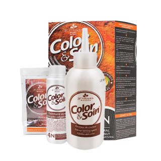 【自营】3chenes三橡树正品天然无刺激孕妇可用135ml植物染发剂