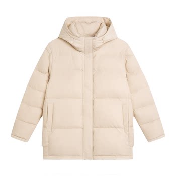 New style duck dopamine short removable hood down jacket
