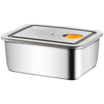 316 stainless steel crisper storage box sealed with lid for stall picnic lunch box ຕູ້ເຢັນກ່ອງພິເສດ