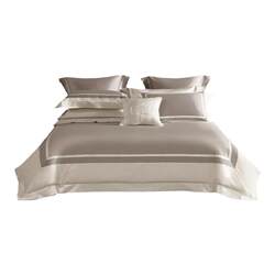 Mercury Home Textiles Imported Egyptian Cotton 140-Count Double-Strand Long-Staple Cotton Four-Piece Set, All-Cotton High-End Luxury Bedding Set