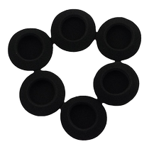 Suitable for helmet earphone sponge Aiqi g6 Lexing Senna 50s earpiece cotton cover Vimetong V8V9s battery