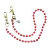Pure copper red agate Erd style trouser chain niche design