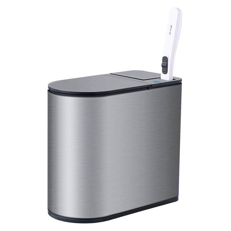 Intelligent induction trash can automatic home bathroom