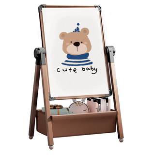 画画板儿童支架式磁性吸小黑板家用教学宝宝玩具涂鸦可擦写字白板