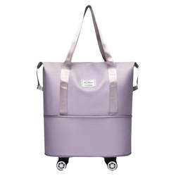 Travel large-capacity detachable universal wheel storage bag travel portable double-layer checked bag learning large-capacity bag with wheels