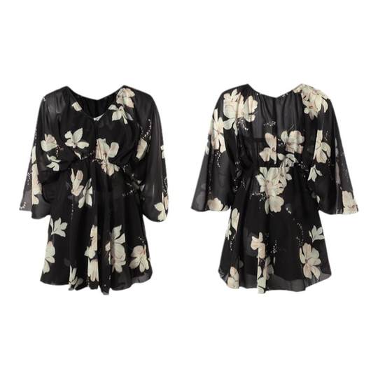 大码泳衣遮肉胖mm三件套女士2025新款爆款遮肚子分体带罩衫泡温泉