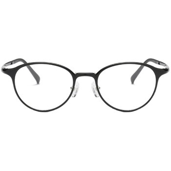 2017 new 98015 black titanium plastic steel round frame