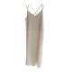 ກະໂປງຍາວ suspender 2022 chiffon backless commuting