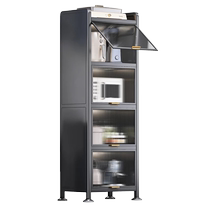 Jia helper kitchen sandwich rack floor-standing layered multi-functional cabinet microwave storage cabinet home storage cabinet