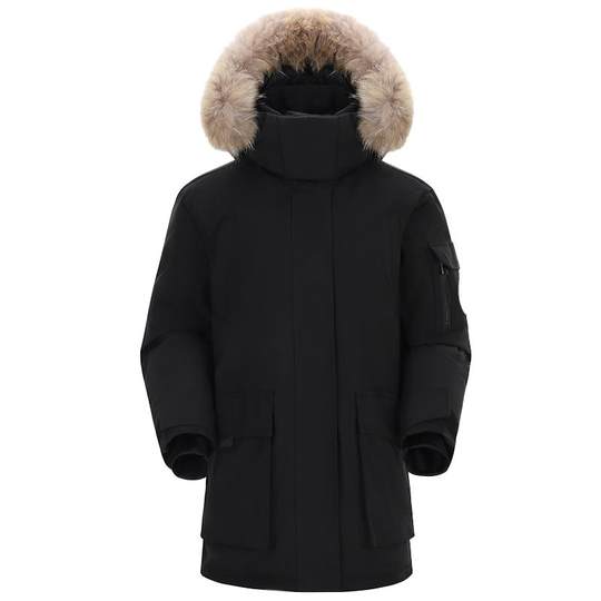 Outdoor Camel Workwear Warme Daunenjacke