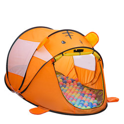 Children's Tent Indoor and Outdoor Playhouse for Boys and Girls, Princess Big House, Foldable Ocean Ball Pool