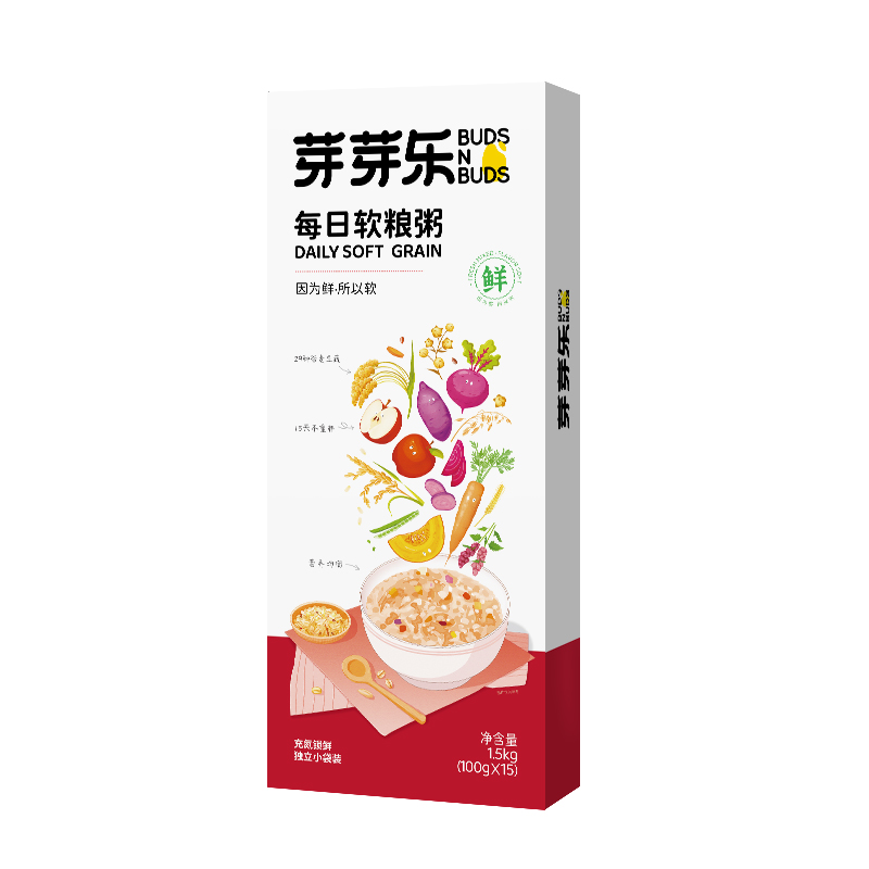 Yayale Daily Soft Grain Porridge Children's Whole Grain Rice