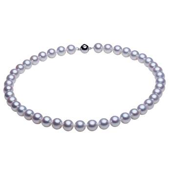 Ruan shiliu guang natural freshwater pearl necklace gift round