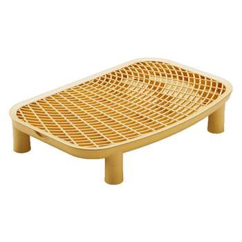 Cat litter mat height