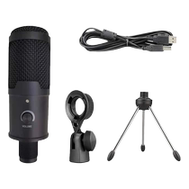 USB desktop microphone computer live broadcast condenser microphone game voice chat microphone plug and play no driver required