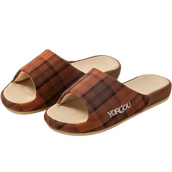 Home silent fabric cool slippers in summer indoor Home silent fabric cool slippers in summer indoor
