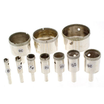 Diamond glass drill bit ceramic tile hole opener