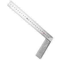 Thickened right-angle ruler multi-function ruler 90-degree movable angle ruler high-precision stainless steel triangle ruler for woodworking