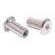 Nickel plated ply nut flat head hexagon nut Zanxun